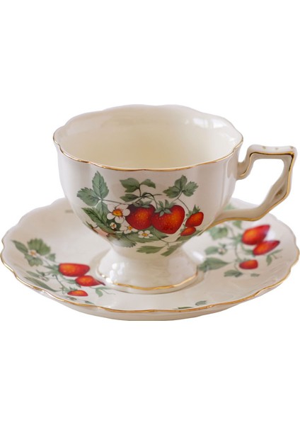 Vintage Ingiliz Ikindi Çayı Fincanları Avrupa Kahve Fincanları ve Tabakları Seti Seramik Fincanlar Çay Izi Altın Fincanlar Çay Seti Ikindi Çayı Fincanları (Yurt Dışından)