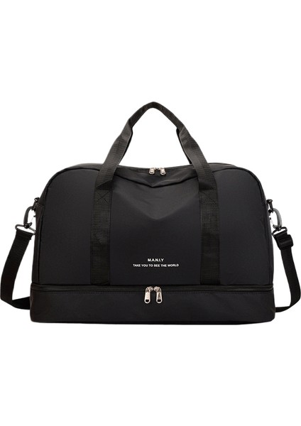 Büyük Kapasiteli Seyahat Çantası Spor Çantası Yoga Çantası (Yurt Dışından)