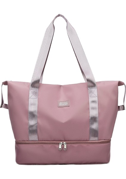 Spor Fitness Çantası Yoga Çantası Büyük Kapasiteli Omuz Çantası Seyahat Çantası (Yurt Dışından)