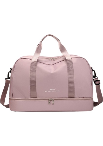 Büyük Kapasiteli Seyahat Çantası Spor Çantası Yoga Çantası (Yurt Dışından)