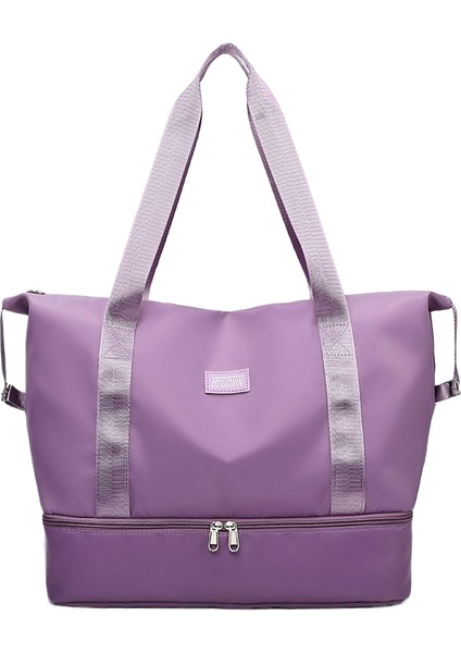 Spor Fitness Çantası Yoga Çantası Büyük Kapasiteli Omuz Çantası Seyahat Çantası (Yurt Dışından)