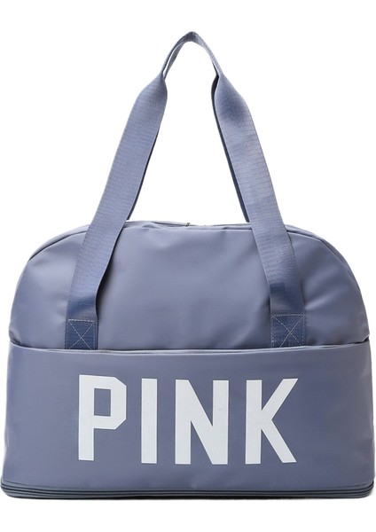 Spor ve Fitness Çantası Yoga Çantası Büyük Kapasiteli Seyahat Çantası Islak ve Kuru Ayırma (Yurt Dışından)