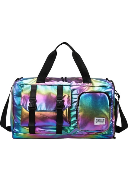 Spor Fitness Çantası Yoga Çantası Büyük Kapasiteli Omuz Çantası Seyahat Çantası (Yurt Dışından)