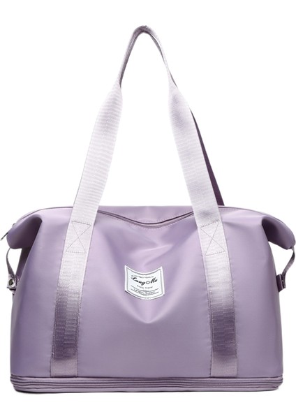 Spor ve Fitness Çantası Yoga Çantası Büyük Kapasiteli Seyahat Çantası Islak ve Kuru Ayırma (Yurt Dışından)