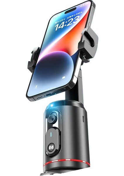 Kamera Kafasını Takip Edin Akıllı Aı Yüz Tanıma 360 ° Cep Telefonu Braketi Sabitleyici Canlı Fotoğrafçılık Otomatik Izleme (Yurt Dışından)