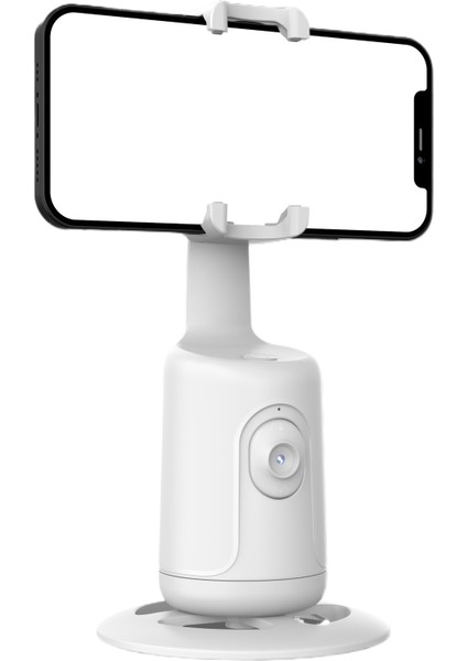 Kamera Kafasını Takip Edin Akıllı Aı Yüz Tanıma 360 ° Cep Telefonu Braketi Sabitleyici Canlı Fotoğrafçılık Otomatik Izleme (Yurt Dışından)