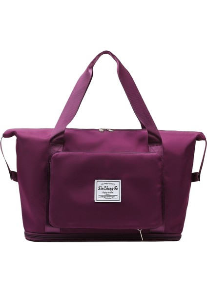 Büyük Kapasiteli Seyahat Çantası Spor Çantası Yoga Çantası (Yurt Dışından)