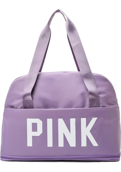 Spor ve Fitness Çantası Yoga Çantası Büyük Kapasiteli Seyahat Çantası Islak ve Kuru Ayırma (Yurt Dışından)