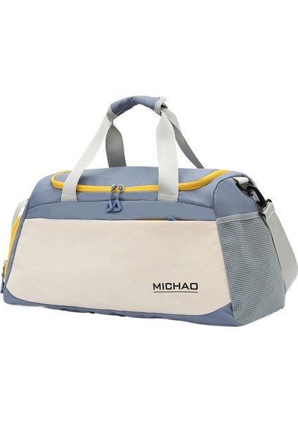 Spor ve Fitness Çantası Yoga Çantası Büyük Kapasiteli Seyahat Çantası Islak ve Kuru Ayırma (Yurt Dışından)