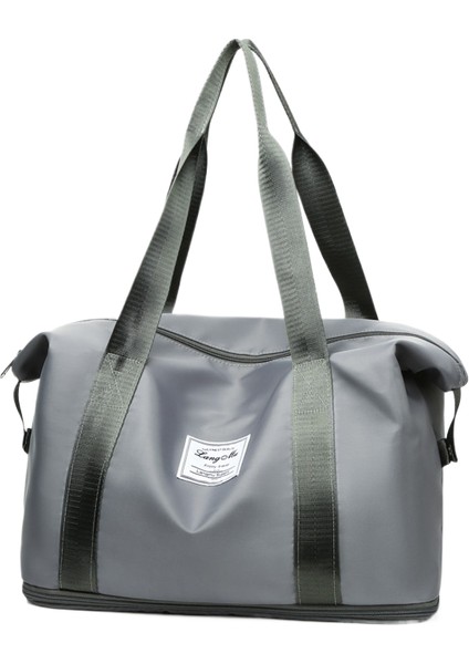 Spor ve Fitness Çantası Yoga Çantası Büyük Kapasiteli Seyahat Çantası Islak ve Kuru Ayırma (Yurt Dışından)