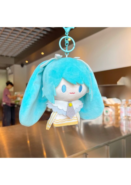 Yeni Iki Boyutlu Kız Miku Hatsune Miku Peluş Kolye Bebek Küçük Bebek Peluş Bebek (Yurt Dışından)