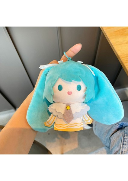 Yeni Iki Boyutlu Kız Miku Hatsune Miku Peluş Kolye Bebek Küçük Bebek Peluş Bebek (Yurt Dışından)