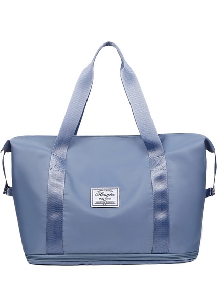 Spor ve Fitness Çantası Yoga Çantası Büyük Kapasiteli Seyahat Çantası Islak ve Kuru Ayırma (Yurt Dışından)