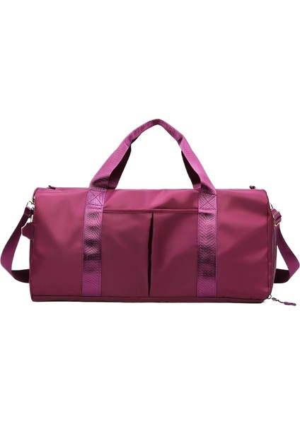 Spor Fitness Çantası Yoga Çantası Büyük Kapasiteli Omuz Çantası Seyahat Çantası (Yurt Dışından)