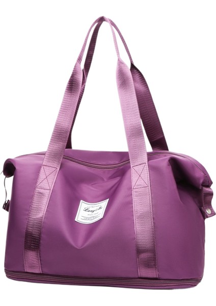 Spor ve Fitness Çantası Yoga Çantası Büyük Kapasiteli Seyahat Çantası Islak ve Kuru Ayırma (Yurt Dışından)