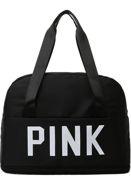 Spor ve Fitness Çantası Yoga Çantası Büyük Kapasiteli Seyahat Çantası Islak ve Kuru Ayırma (Yurt Dışından)