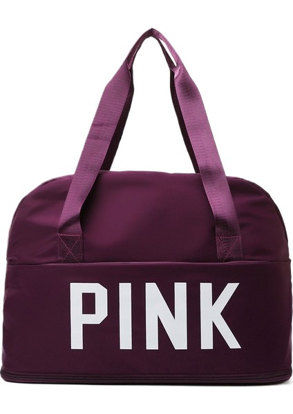 Spor ve Fitness Çantası Yoga Çantası Büyük Kapasiteli Seyahat Çantası Islak ve Kuru Ayırma (Yurt Dışından)