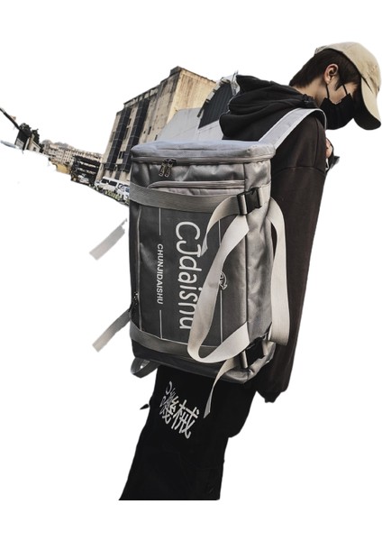 Büyük Kapasiteli Ortaokul Üniversite Erkek ve Kadın Omuz Çantası Seyahat Sırt Çantaları (Yurt Dışından)