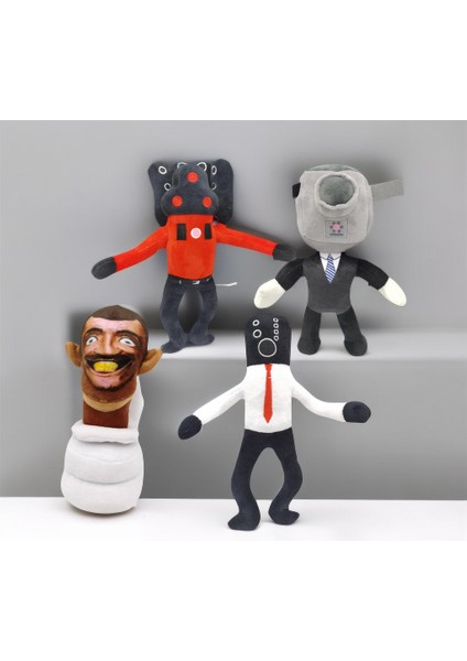 Yeni Ürün Skibidi Toilet Plush Parodi Tuvalet Peluş Oyuncak Ses Bebeği Bebek (Yurt Dışından)