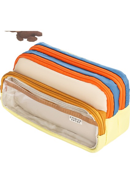 Öğrenci Kırtasiye Çantası Büyük Kapasiteli Kırtasiye Çantası Kalem Çantası Depolama (Yurt Dışından)