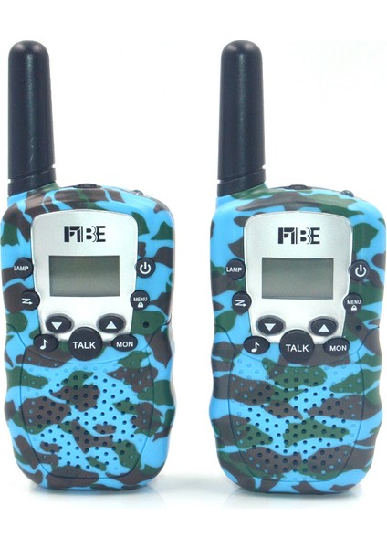 388 Çocuk Walkie Talkie 2 Paket Eğitici Oyuncaklar El Çağrı Cihazı Kablosuz Arama (Yurt Dışından)