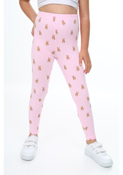 Kız Çocuk Baskılı Tayt