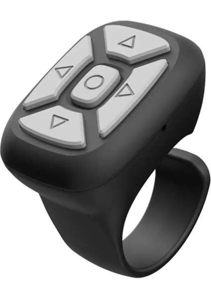 Bluetooth Uzaktan Kumanda Selfie Cihazı Mobil Telefon App Kontrolü Parmak Yüzük Uzaktan Kumanda Tembel Kablosuz Kontrol Cihazı (Yurt Dışından)