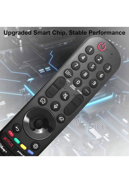 Lg Smart Tv 2022 OLED Tv Z2, G2, C2, B2, A2 QNED99, 90, 85, 80 NANO80, 75 UQ90 Için MR22GA AKB76039902 Uzaktan Kumandayı Değiştirin (Yurt Dışından) modelleri