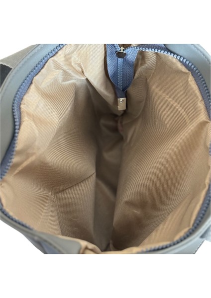 Kadın Gri Çok Gözlü Anne Bebek Çantası ve Tablet İçin El ve Omuz Çantası indirimleri