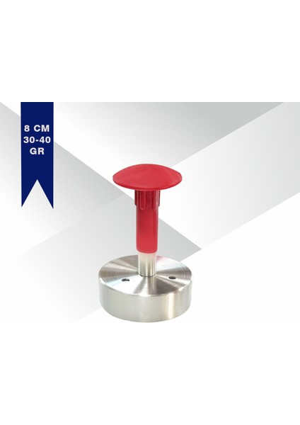 8 cm Kasap Köftesi Köfte Yapma Köfte Şekillendirme Kalıbı Presi 30-40 gr