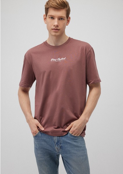 Sırt Baskılı Kahverengi TIŞÖRT0612261-70235 fiyatları