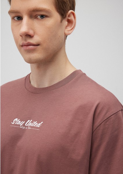 Sırt Baskılı Kahverengi TIŞÖRT0612261-70235 indirimleri