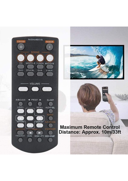 RAV28 WJ40970 Ab Uzaktan Kumanda Yamaha Ev Amplifikatör Av Alıcısı HTR-6030 RX-V361 RAV34 RAV250 RX-V365 HTIB-680 (Yurt Dışından) modelleri