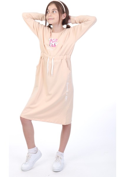 Kız Çocuk Baskılı Elbise