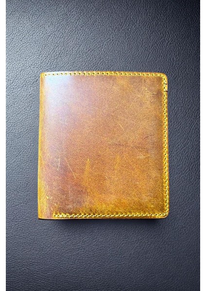 Hakiki Gerçek Deri Cüzdan Para Koyma Bölmeli Kartlık ve Mıknatıs Kapama - Unisex modelleri