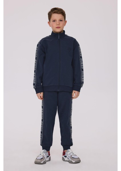 Bg Store Erkek Çocuk Mavi Eşofman Üstü