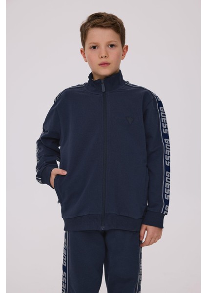 Bg Store Erkek Çocuk Mavi Eşofman Üstü
