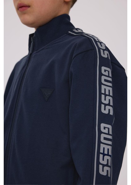 Bg Store Erkek Çocuk Mavi Eşofman Üstü