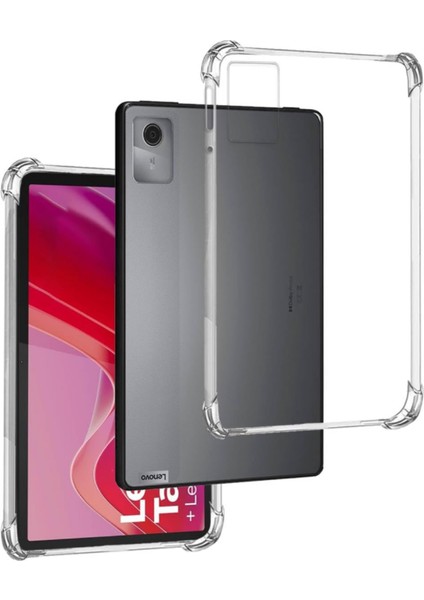 Tab M10 TB-328FU Uyumlu Darbe Emici Antişok Şeffaf Renk Silikon Koruyucu Kılıf