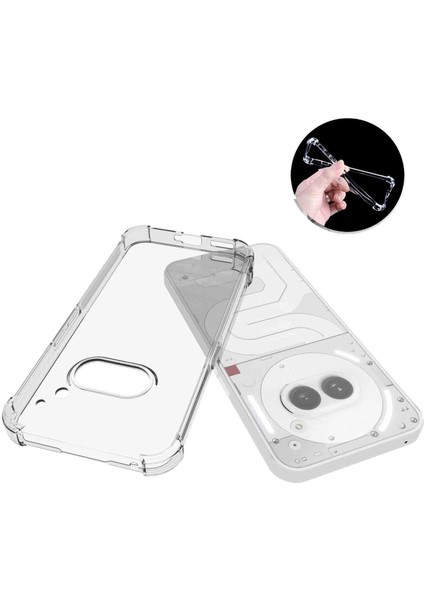 Nothing Telefon (2A) Artı/telefon (2A) Yumuşak Tpu Arka Kılıf Dört Köşe Hava Yastığı Ultra Şeffaf Telefon Kapağı (Yurt Dışından) fiyatları