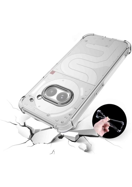 Nothing Telefon (2A) Artı/telefon (2A) Yumuşak Tpu Arka Kılıf Dört Köşe Hava Yastığı Ultra Şeffaf Telefon Kapağı (Yurt Dışından) modelleri
