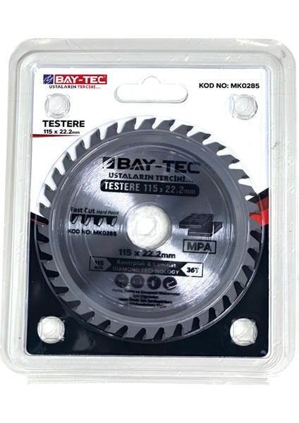 Sunta Kesme Testeresi 115 Mm MK-0285