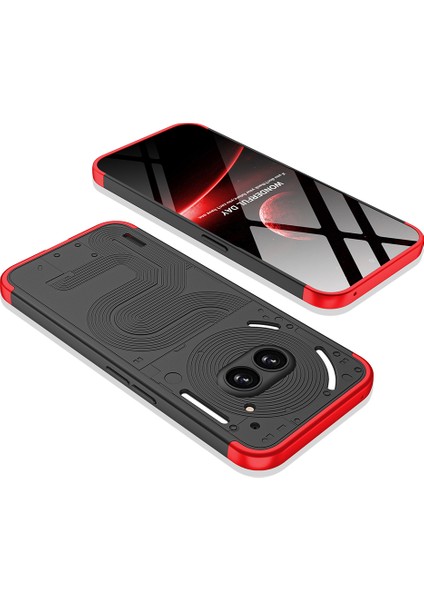 Gkk For Nothing Telefon (2A) PLUS/(2A) Kılıf Sert Pc Desen Baskı Pürüzsüz Dokunmatik Telefon Arka Kapak-Kırmızı (Yurt Dışından) fiyatları