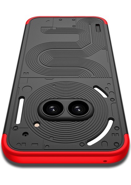 Gkk For Nothing Telefon (2A) PLUS/(2A) Kılıf Sert Pc Desen Baskı Pürüzsüz Dokunmatik Telefon Arka Kapak-Kırmızı (Yurt Dışından) modelleri