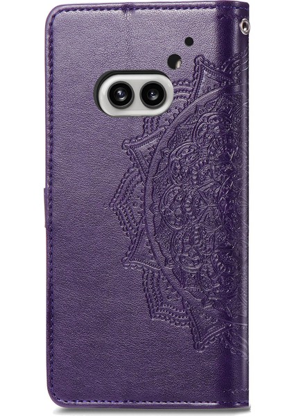 Nothing Telefon (2A) Plus/telefon (2A) Kılıfı Pu Deri Mandala Desenli Katma Kapaklı Cüzdan Telefon Kapağı-Gri (Yurt Dışından) indirimleri