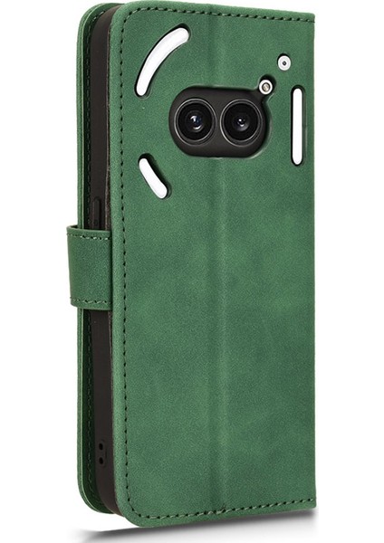 Nothing Telefon (2A) Plus/telefon (2A) Cüzdan Kılıf Skin-Touch Katlanır Standlı Deri Telefon Kılıfı-Siyah (Yurt Dışından) indirimleri