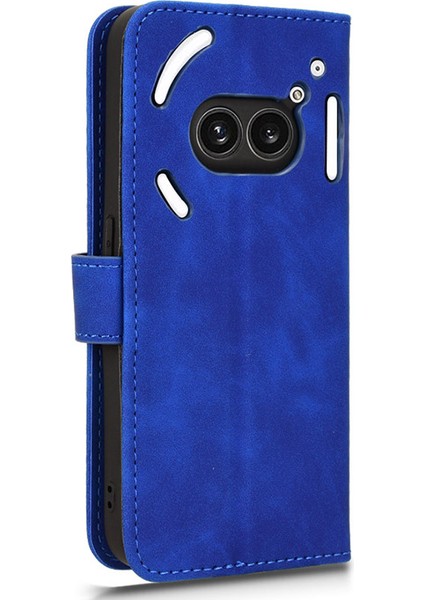 Nothing Telefon (2A) Plus/telefon (2A) Cüzdan Kılıf Skin-Touch Katlanır Standlı Deri Telefon Kılıfı-Siyah (Yurt Dışından) indirimleri