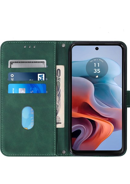 Nothing Telefon (2A) Plus/telefon (2A) El Askılı Deri Kılıf Cüzdan Standlı Telefon Kapağı-Safir (Yurt Dışından)