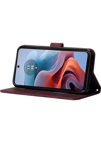 Nothing Telefon (2A) Plus/telefon (2A) El Askılı Deri Kılıf Cüzdan Standlı Telefon Kapağı-Safir (Yurt Dışından)