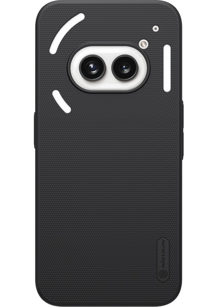 Nıllkın Buzlu Kalkan Telefon Kılıfı Nothing Telefon (2A) Plus/telefon (2A) Sert Pc Arka Kapak-Siyah (Yurt Dışından)